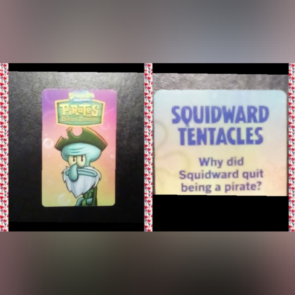 Squidward Tentacles Card